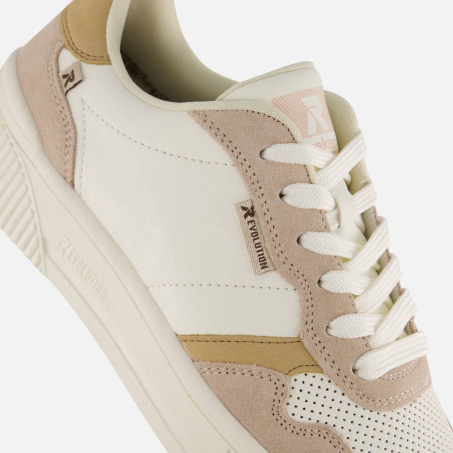 Rieker Sneakers Revolution beige Leer