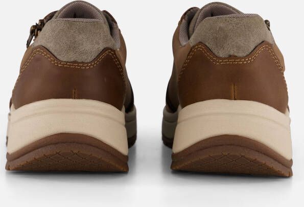 Rieker Terra Sneakers bruin Leer