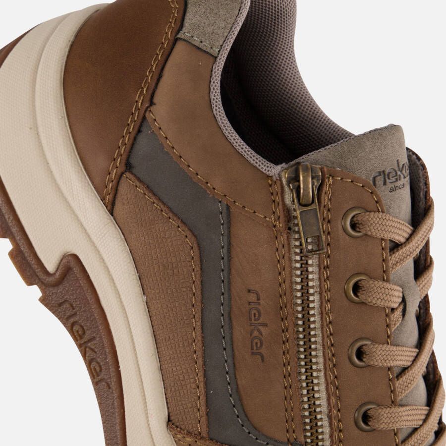 Rieker Terra Sneakers bruin Leer