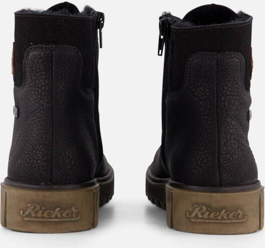 Rieker Tex Veterboots zwart Synthetisch