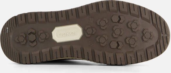 Rieker Veterboots cognac Nubuck