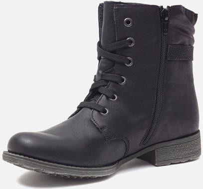 Rieker Veterboots zwart