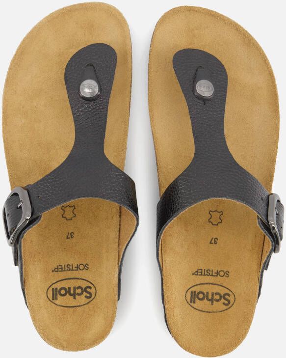 Scholl Anais Slippers zwart Synthetisch