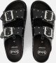 Scholl Beatriz Studs Sandalen zwart Leer Dames - Thumbnail 11