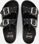 Scholl Beatriz Studs Sandalen zwart Leer Dames - Thumbnail 4