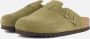 Scholl Fae Sandalen groen Suede Dames - Thumbnail 5