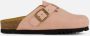 Scholl Fae Sandalen roze suede Dames - Thumbnail 9