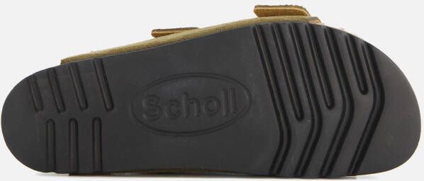 Scholl Josephine Sandalen groen Suede