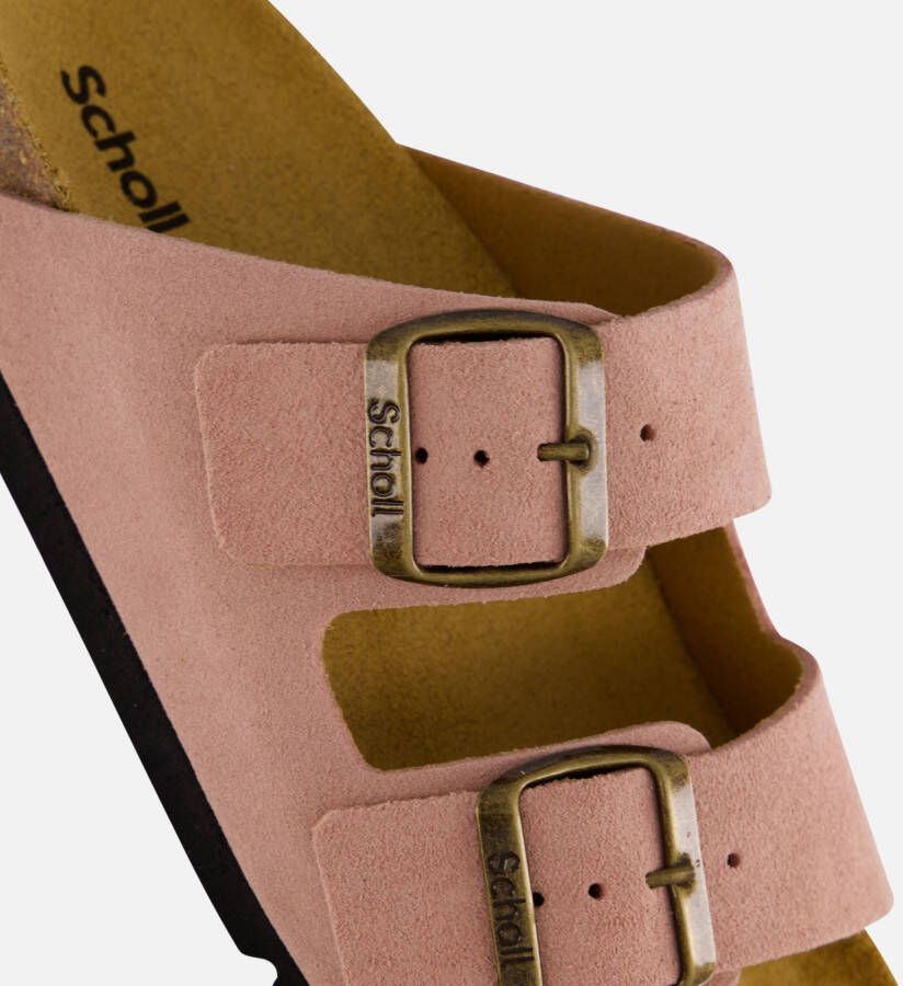 Scholl Josephine Sandalen roze Suede