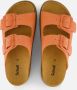 Scholl Noelle Chunky Sandalen oranje Suede Dames - Thumbnail 8