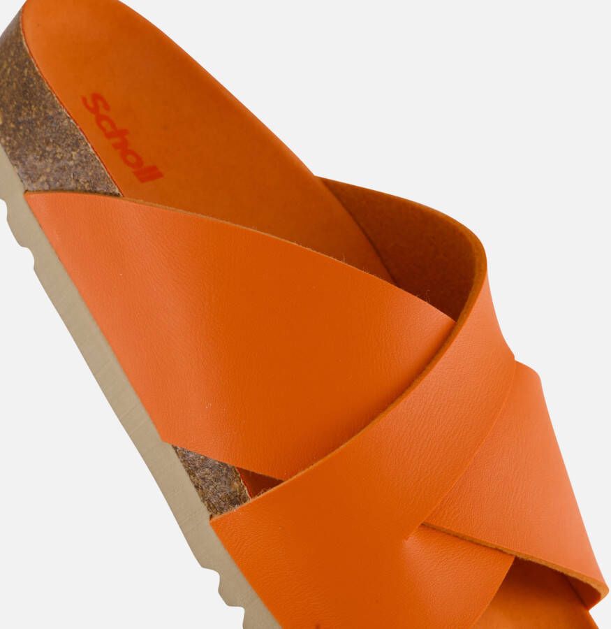 Scholl Vivian Sandalen oranje Synthetisch