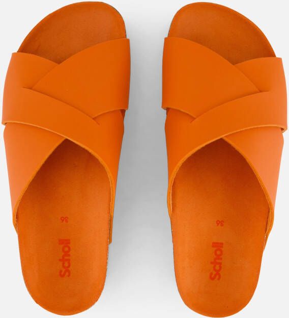 Scholl Vivian Sandalen oranje Synthetisch