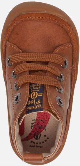 Shoesme BabyFlex babyschoenen cognac