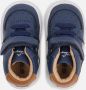 Shoesme Baby Babysneakers Jongens Dark Blue Cognac Leer - Thumbnail 5