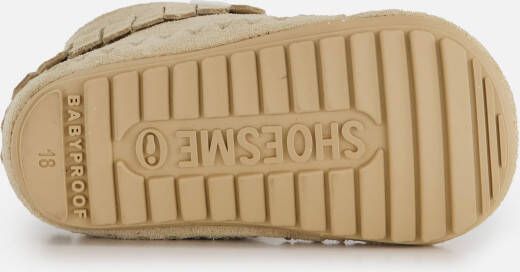 Shoesme Babyproof Smart beige Suede