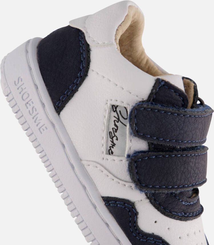 Shoesme Babyschoenen Velcro blauw Leer