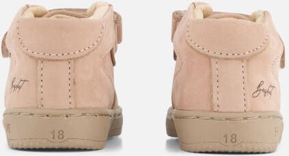 Shoesme Babyschoenen Veterboots roze Leer