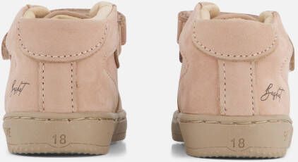 Shoesme Babyschoenen Veterboots roze Leer