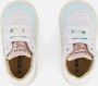 Shoesme Bn24s014 Lage sneakers Leren Sneaker Meisjes Wit - Thumbnail 4