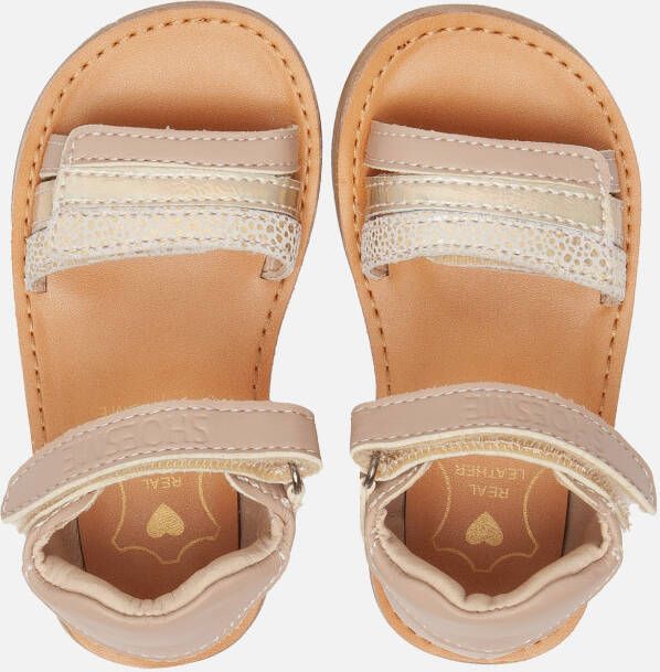 Shoesme Classic Sandalen taupe Leer