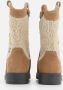 Shoesme suède cowboylaarzen beige Bruin Meisjes Suede Bloemen 26 - Thumbnail 5