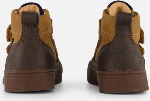 Shoesme Velcro Sneakers cognac Leer