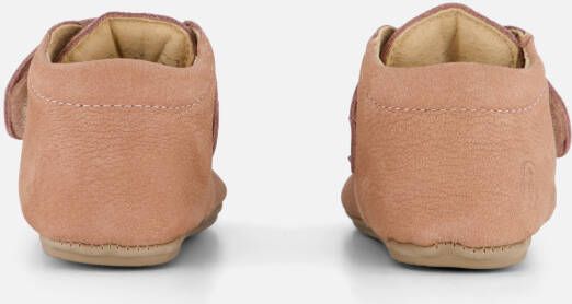 Shoesme leren lopen klittenband schoenen roze