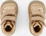 Shoesme leren lopen schoenen met velcro goud - Thumbnail 4