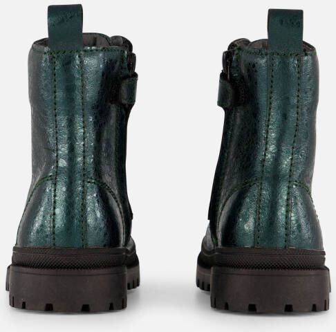 Shoesme New Tank Veterboots groen Leer