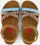 Shoesme leren sandalen met kraaltjes bruin multi Meisjes Leer All over print 22 - Thumbnail 7