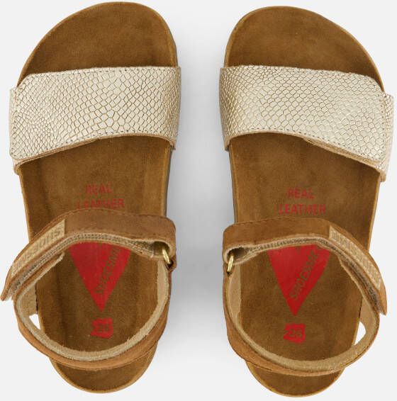 Shoesme Sandalen goud Leer