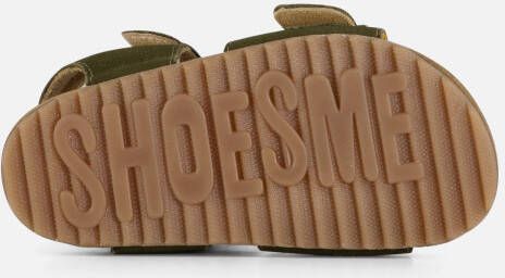 Shoesme Sandalen groen Leer