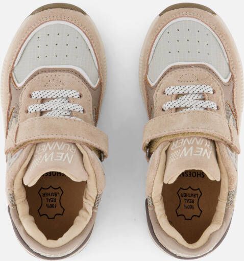 Shoesme Trainer Sneakers beige Leer