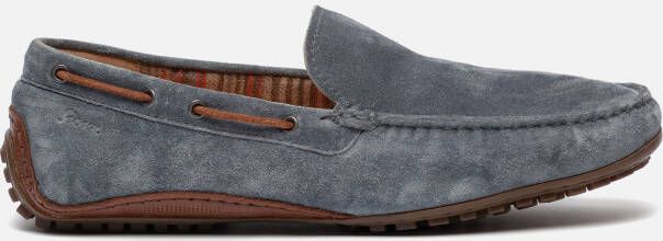 Sioux Callimo mocassins blauw Suede 320406