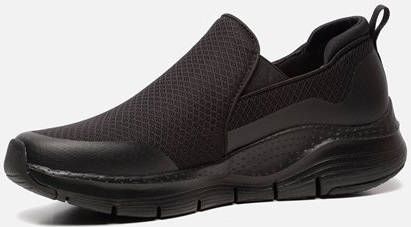 Skechers Arch Fit Banlin instappers zwart Textiel