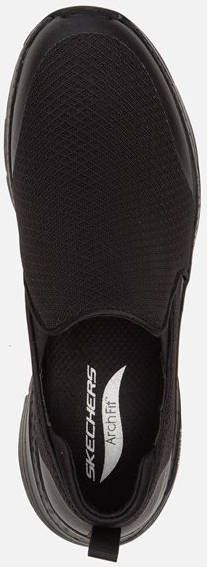 Skechers Arch Fit Banlin instappers zwart Textiel