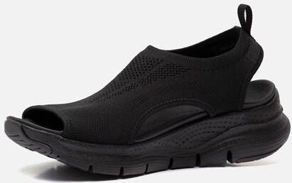 Skechers Arch Fit City Catch sandalen zwart