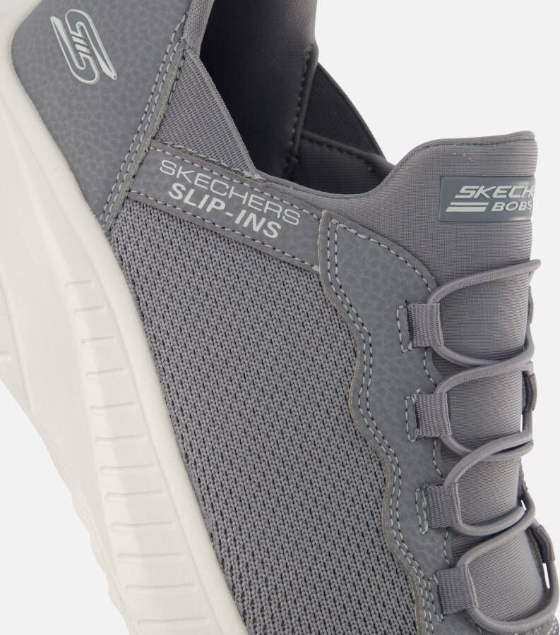 Skechers Bob Sport Instappers grijs Textiel