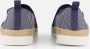 Skechers Flexpadrille 3.0 -Island Muse Dames Espadrilles Donkerblauw - Thumbnail 4