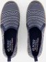 Skechers Flexpadrille 3.0 -Island Muse Dames Espadrilles Donkerblauw - Thumbnail 5