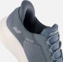 Skechers Bobs Squad Hands Free Slip In blauw - Thumbnail 5