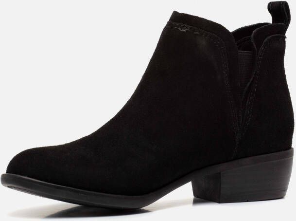 Skechers Chelsea boots Texaz zwart Suede