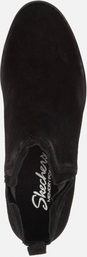 Skechers Chelsea boots Texaz zwart Suede