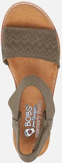 Skechers BOBS Desert Kiss sandalen groen