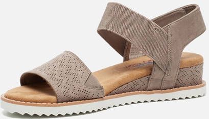 Skechers Desert Kiss sandalen taupe