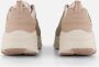 Skechers D'Lux Walker 2.0-Golden Step Dames Sneakers Taupe Goud - Thumbnail 3