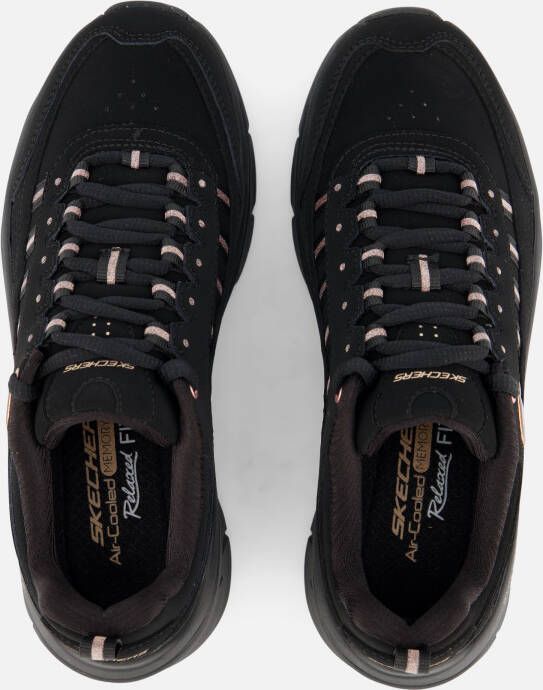 Skechers D'Lux walker 2.0 sneakers zwart