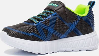 Skechers Flex Glow sneakers zwart Textiel