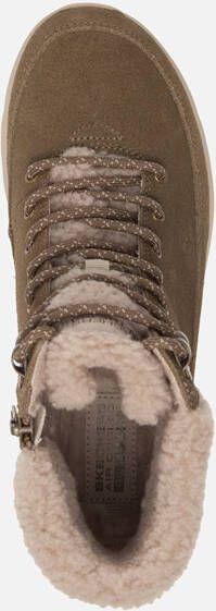 Skechers Glacial Ultra veterboots groen Suede