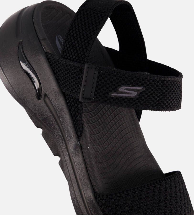 Skechers Go Walk Arch Fit Polished Sandalen zwart